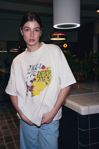 T-SHIRT MOODS LEE WHITE