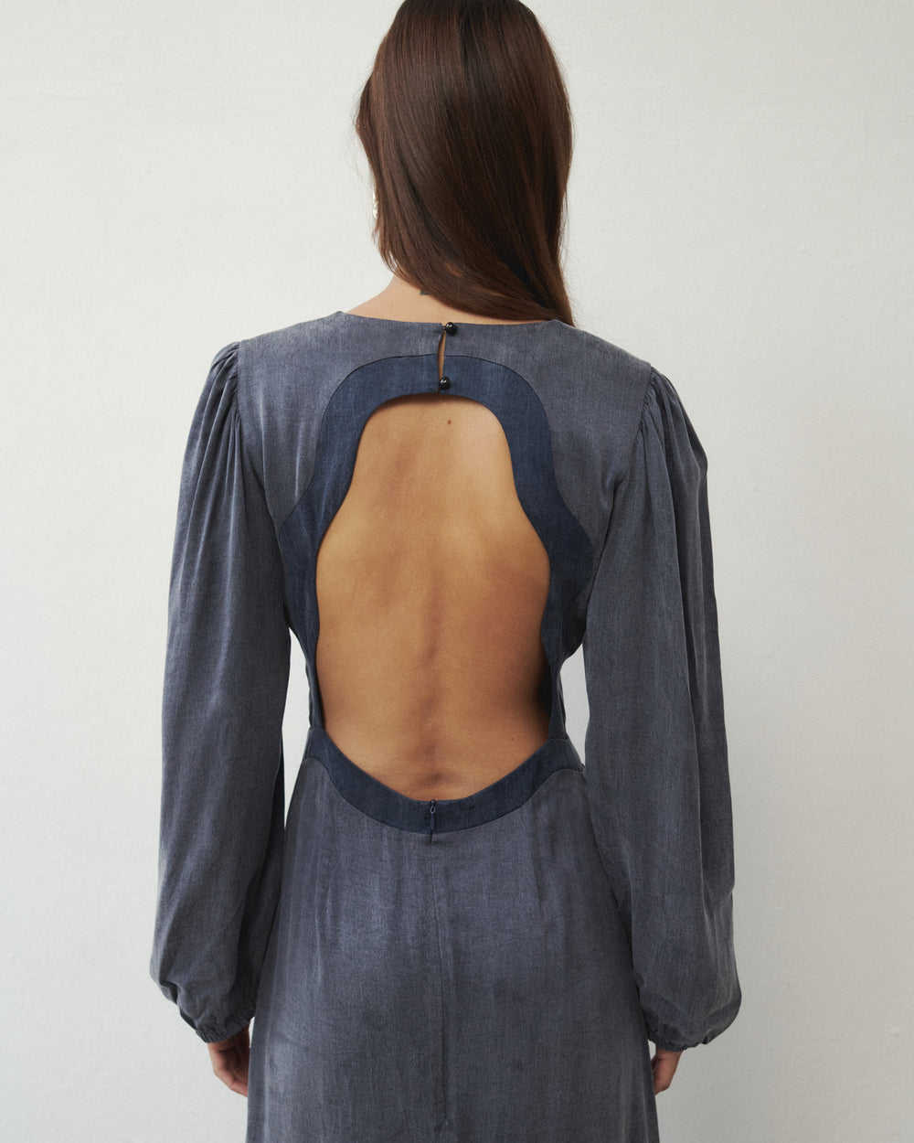 LUMEN KLEID GRAU