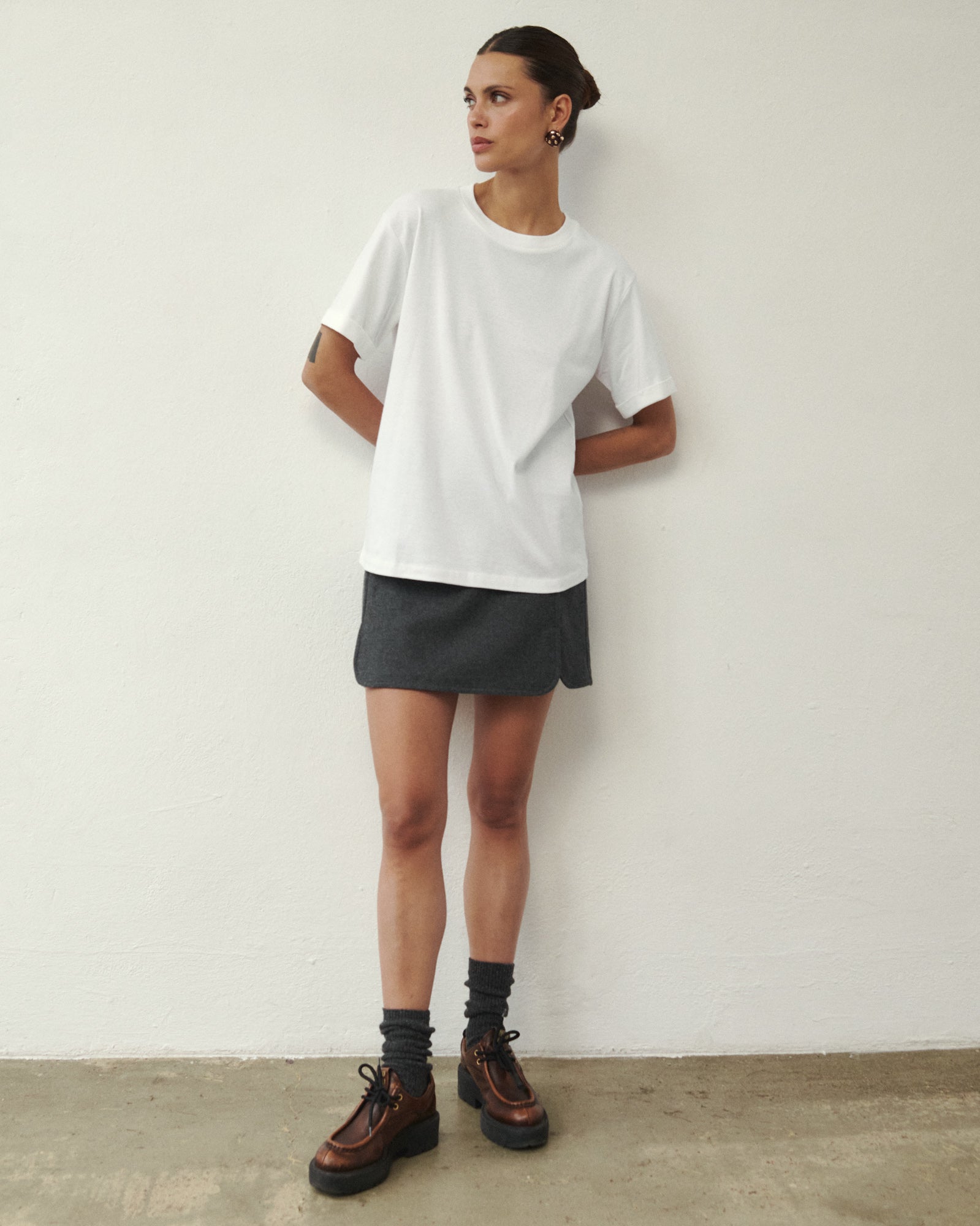 WAYNE T-SHIRT WEISS