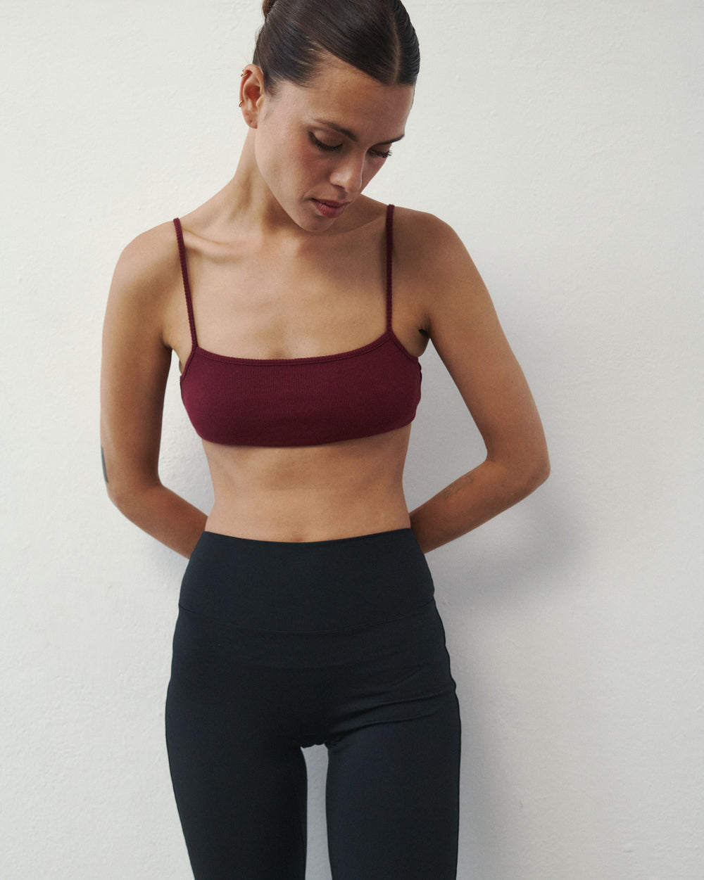 TOP TINY BURGUNDY