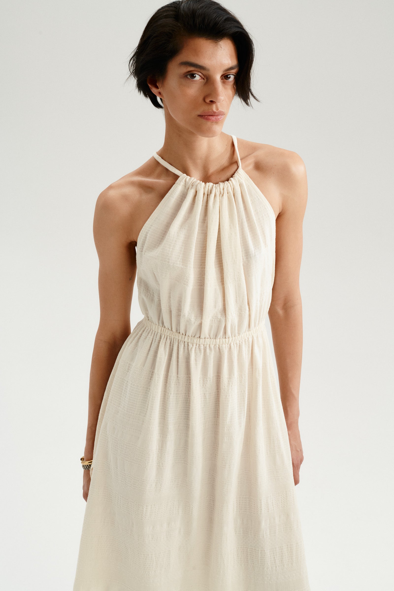 SUKIENKA MAXI CIELO OFF WHITE