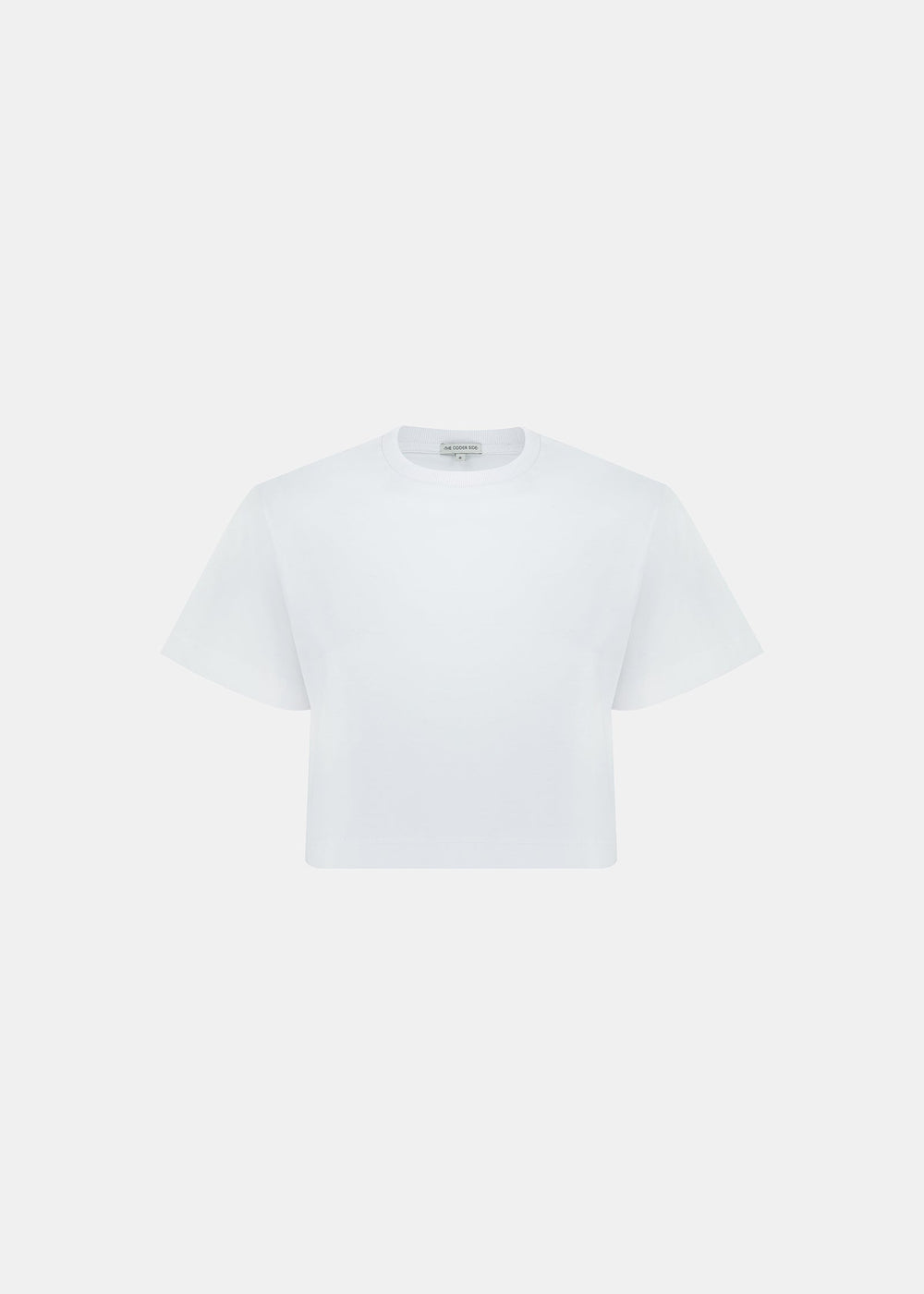 T-SHIRT DAMSKI LAY ORGANIC BIAŁY CROP