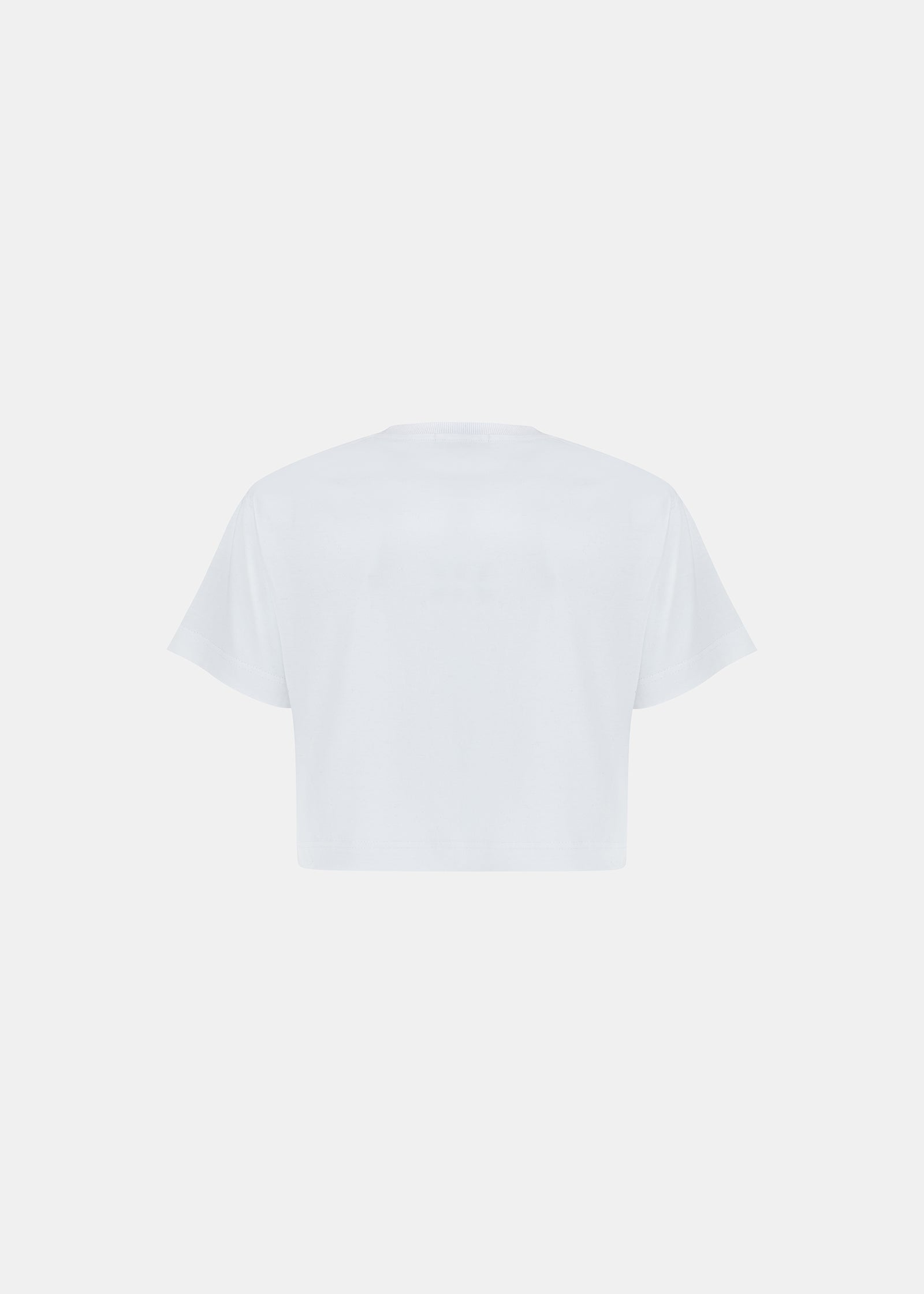 T-SHIRT DAMSKI LAY ORGANIC BIAŁY CROP