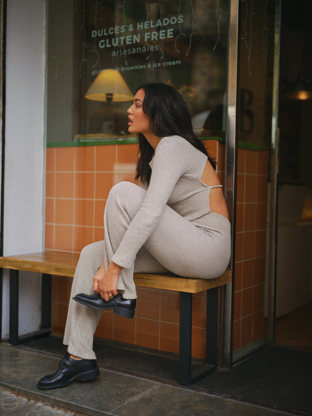 PANTALON ENZA BEIGE