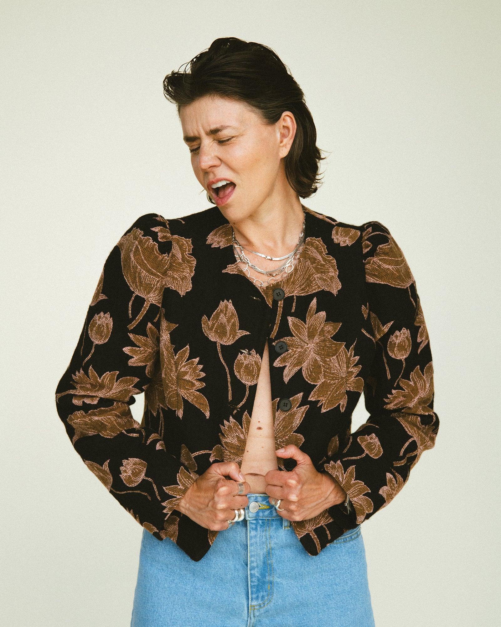 VESTE EN JACQUARD MONTANA
