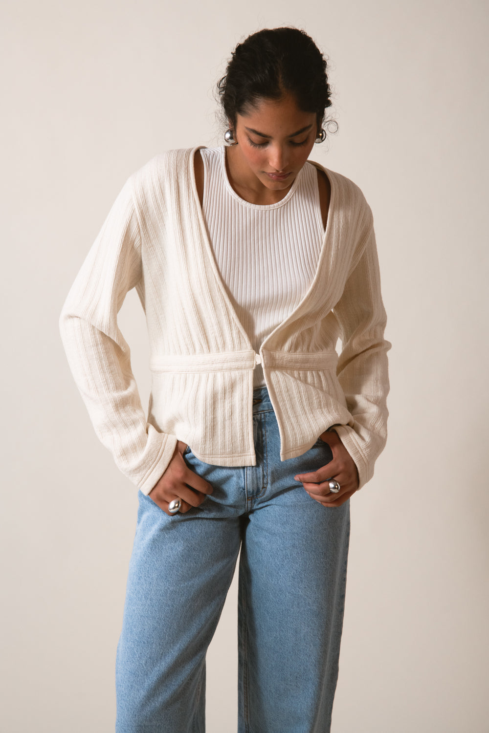 SUE CARDIGAN ECRU