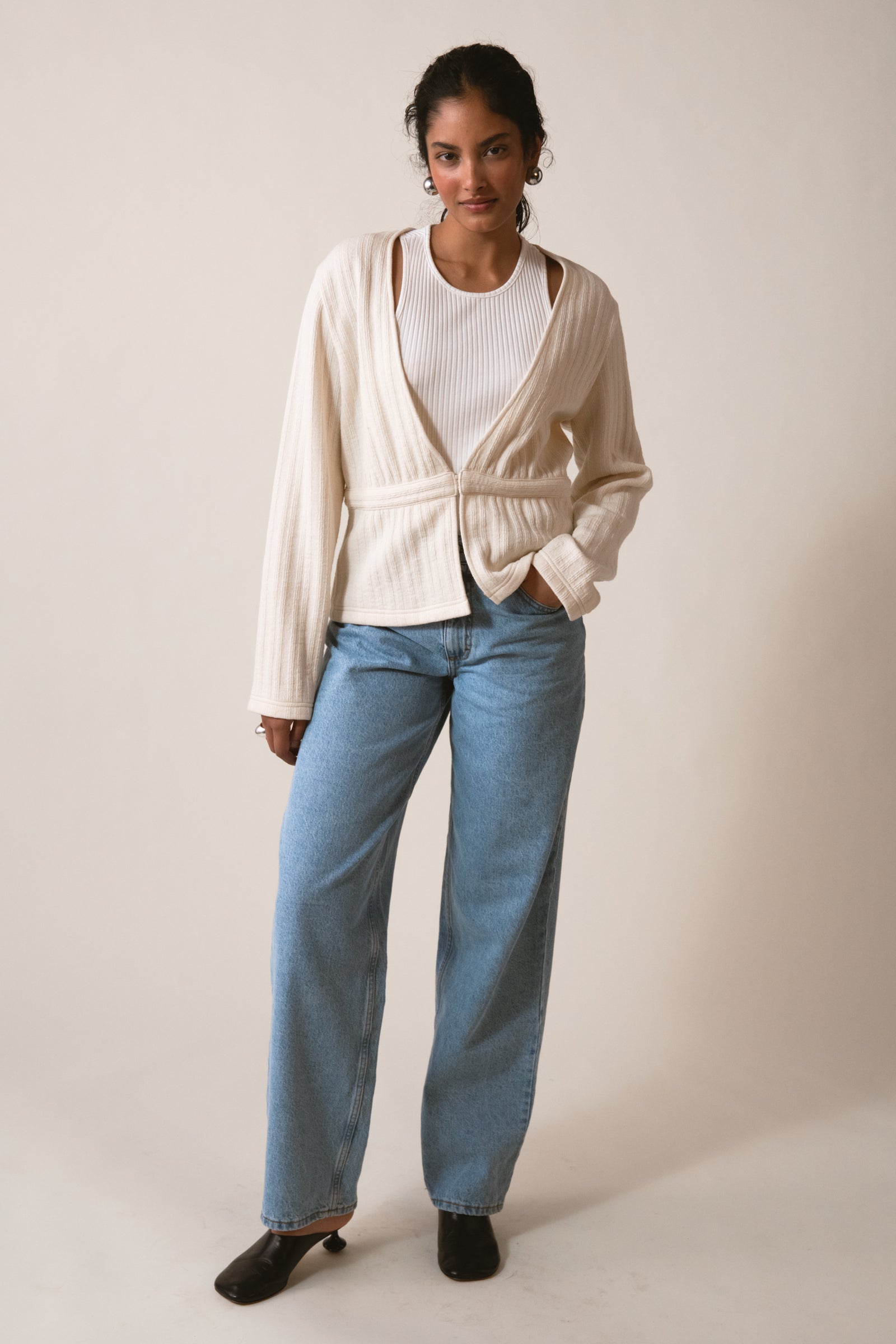 SUE CARDIGAN ECRU