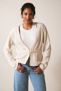 SUE CARDIGAN ECRU