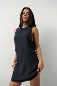 ROBE ALMOND GRAPHITE