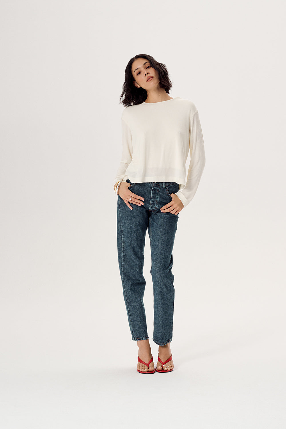 ELLE LONGSLEEVE OFF WHITE