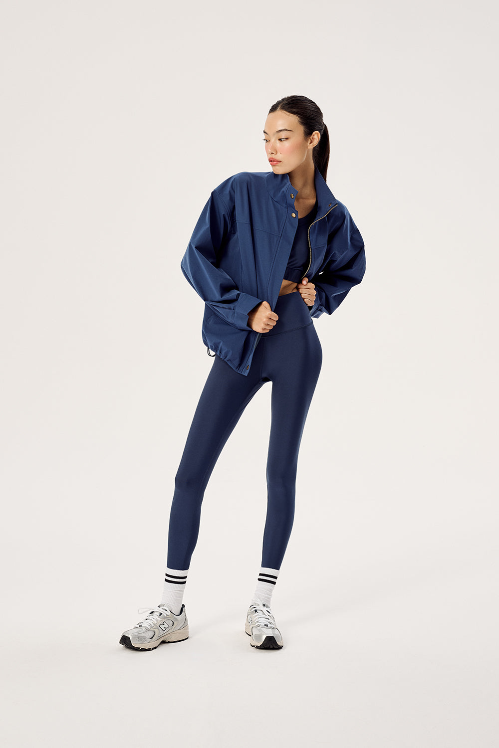 LEGGINSY SPORTOWE ANDY NAVY