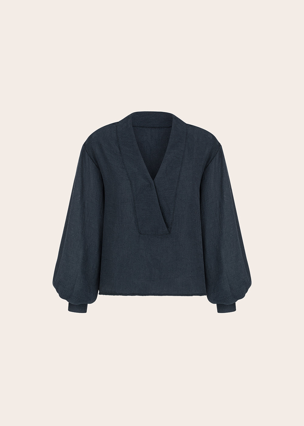 FLAIRE BLOUSE GRAPHITE