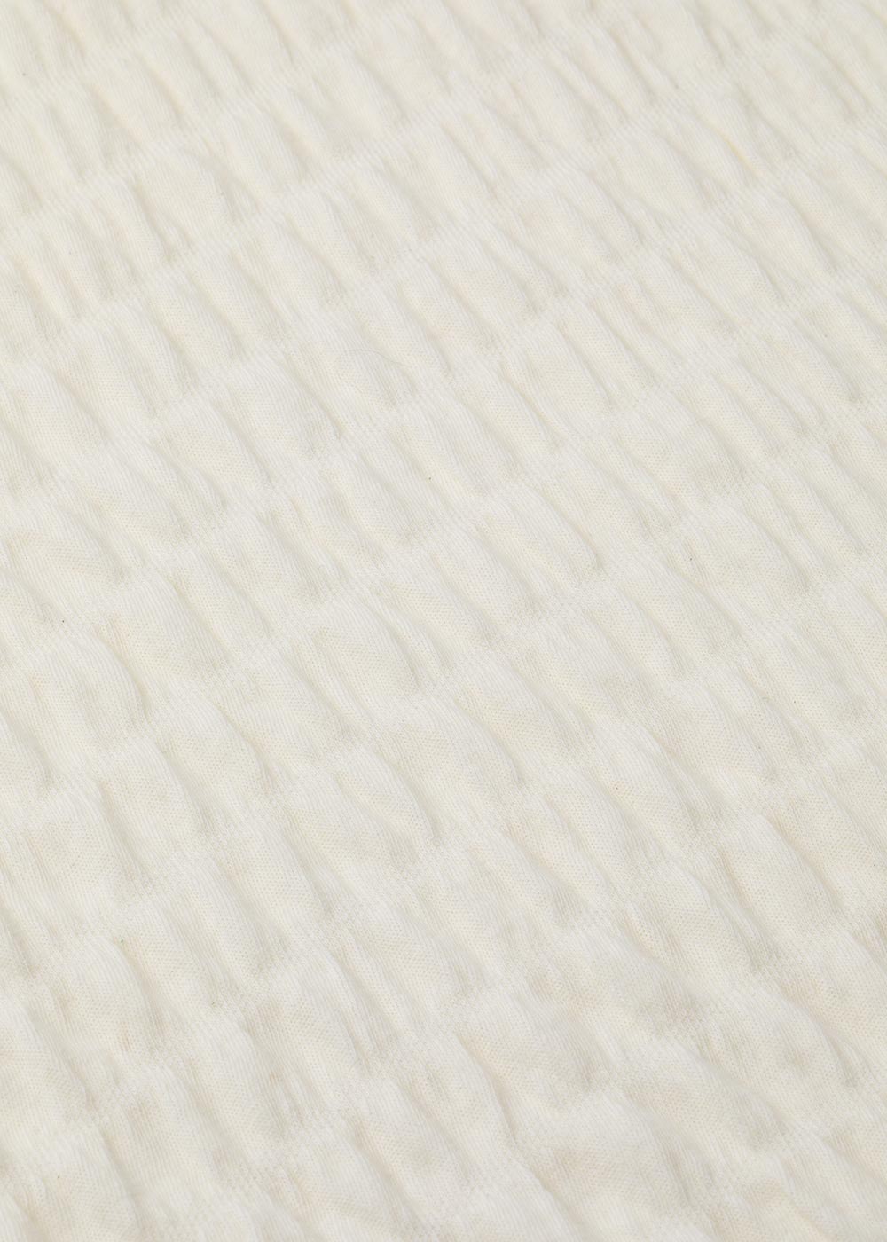 WAFFLE LONGSLEEVE ÉCRU