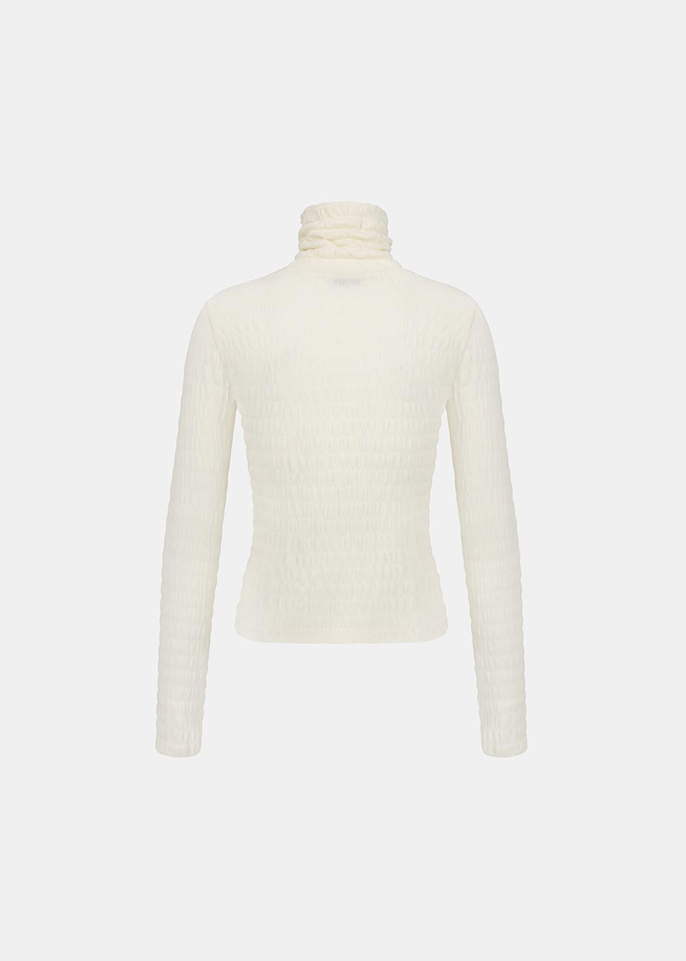 WAFFLE LONGSLEEVE ÉCRU