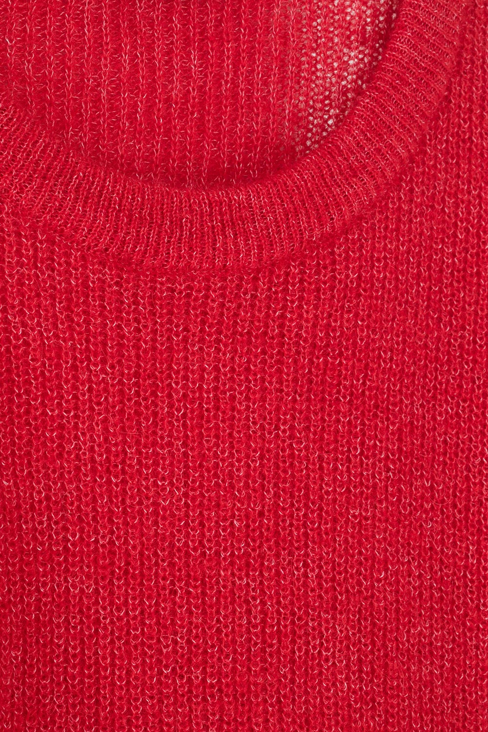 SWETER WEŁNIANY PALM RED