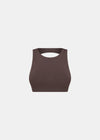 ANDY GYM TOP BROWN