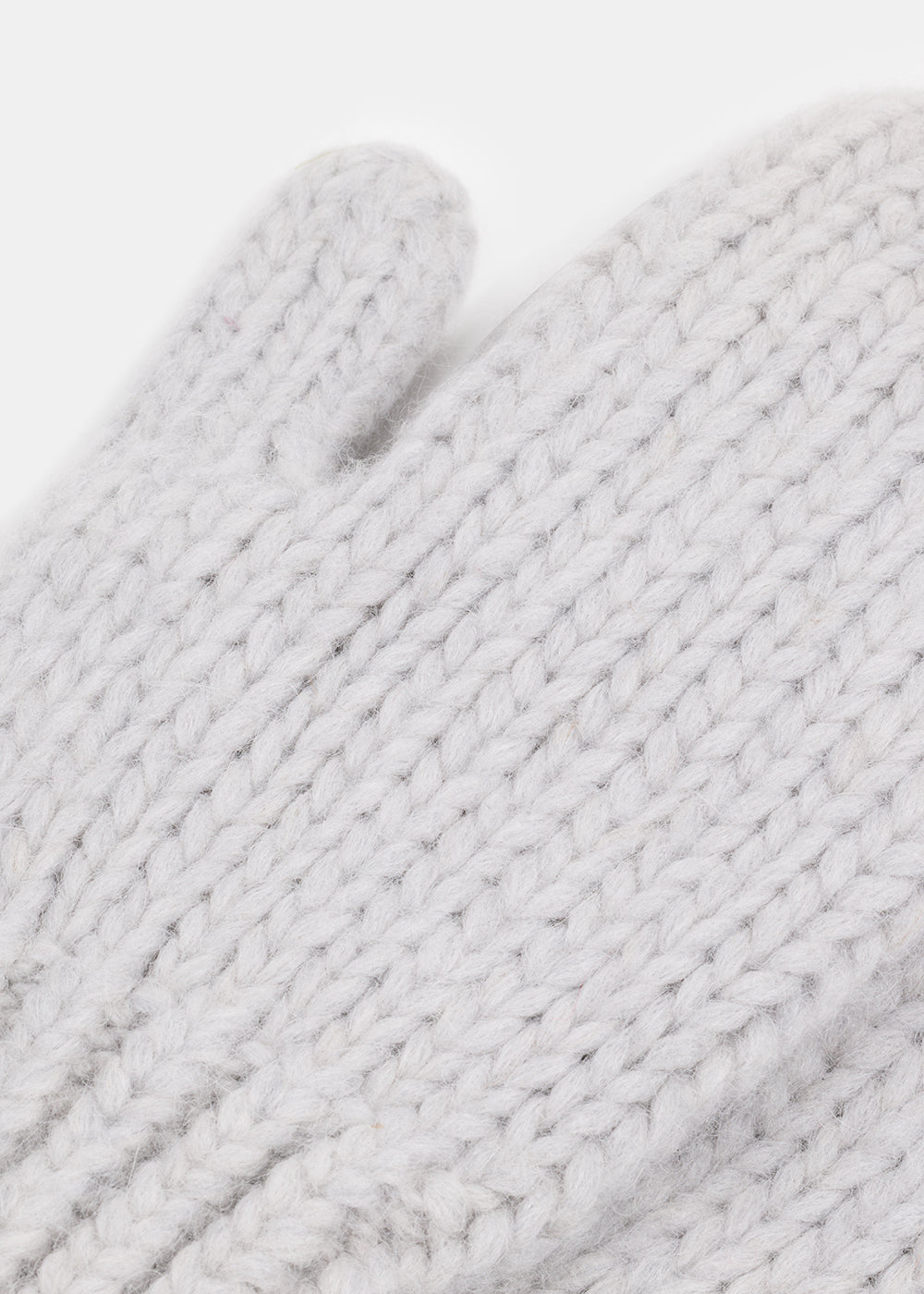 RĘKAWICZKI WEŁNIANE SNUG CHUNKY LIGHT GREY