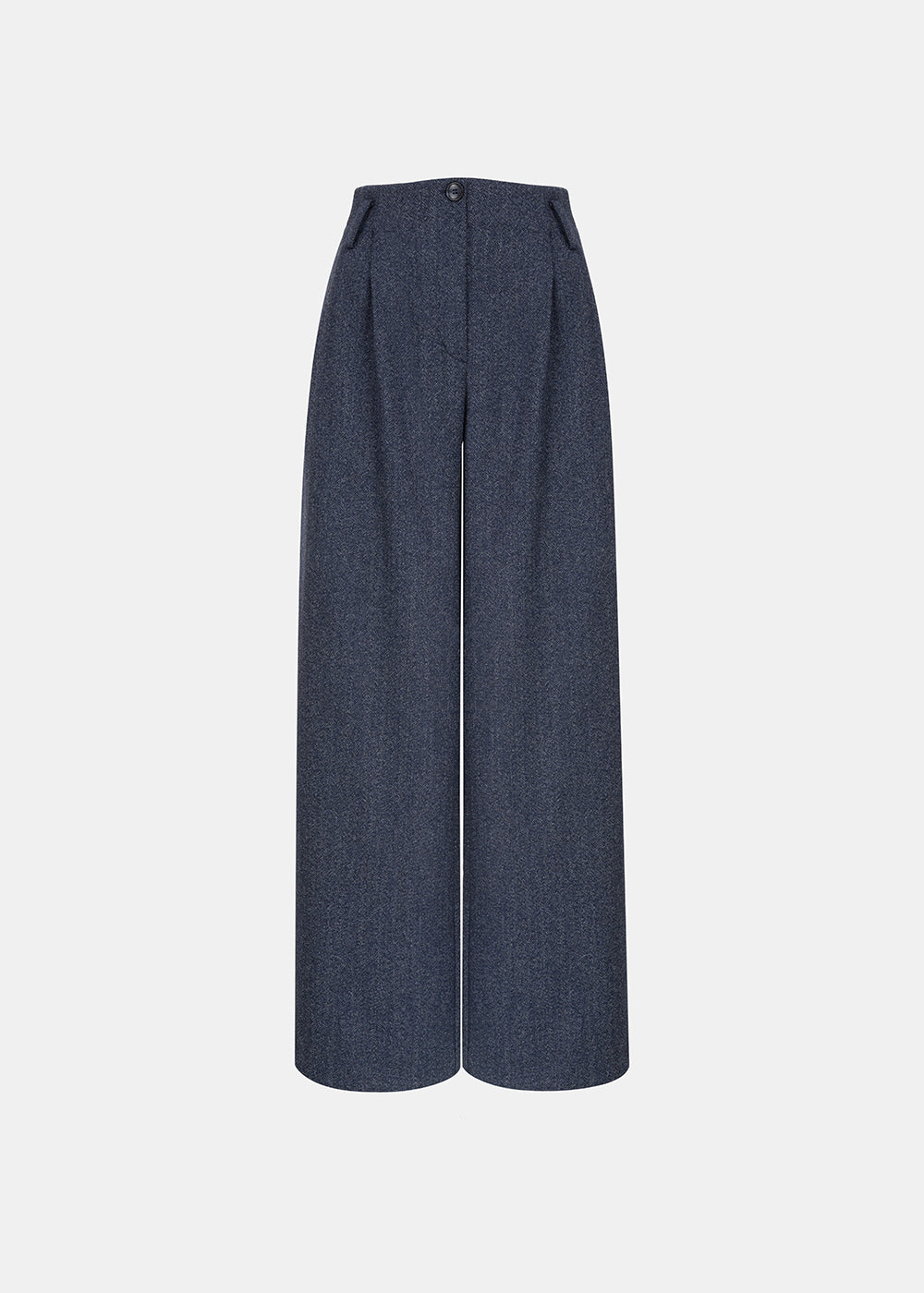 PANTALON EN LAINE SERIOUS MARINE