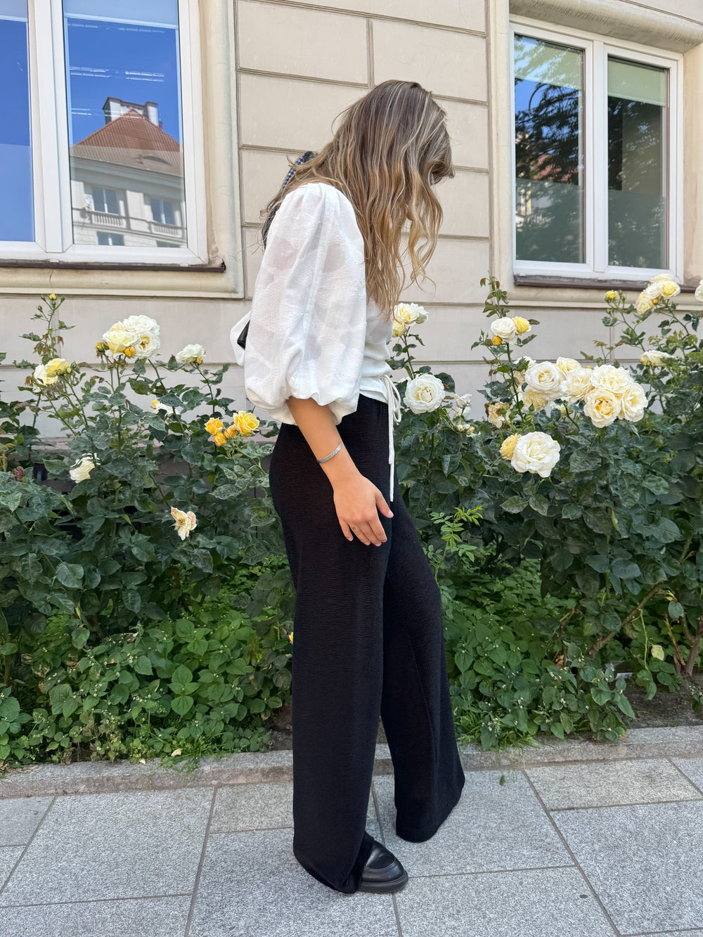 NOIR PANTS SHEER BLACK