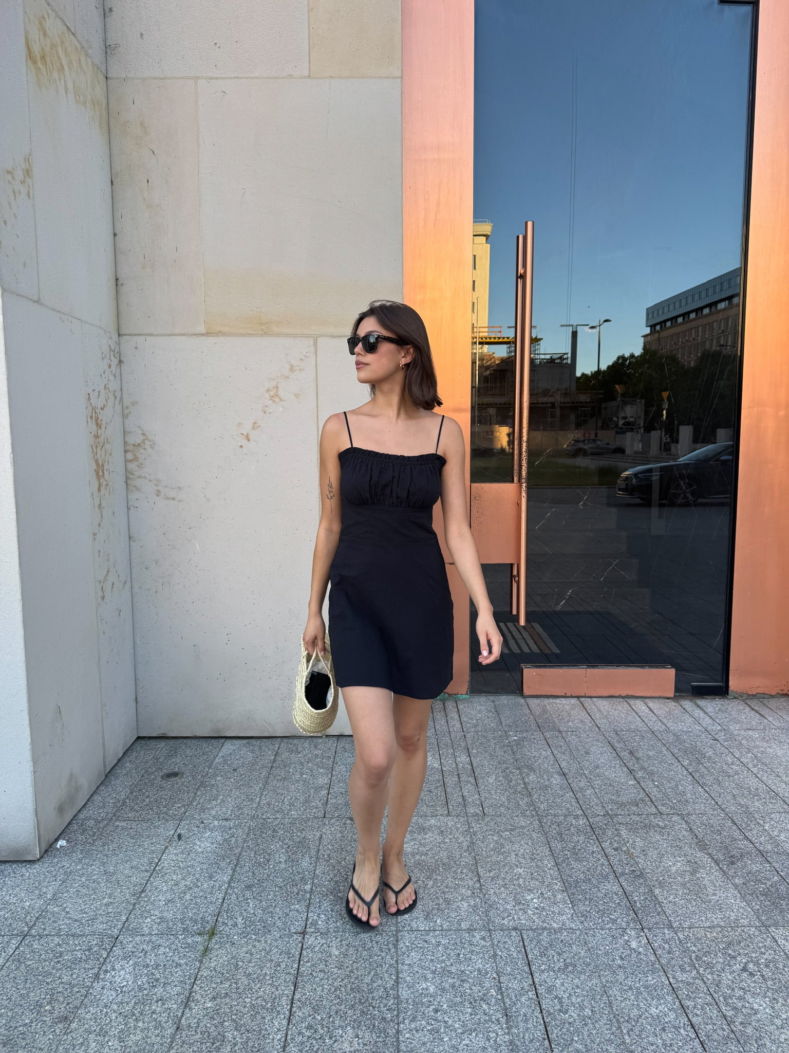 CAPRI KLEID SCHWARZ