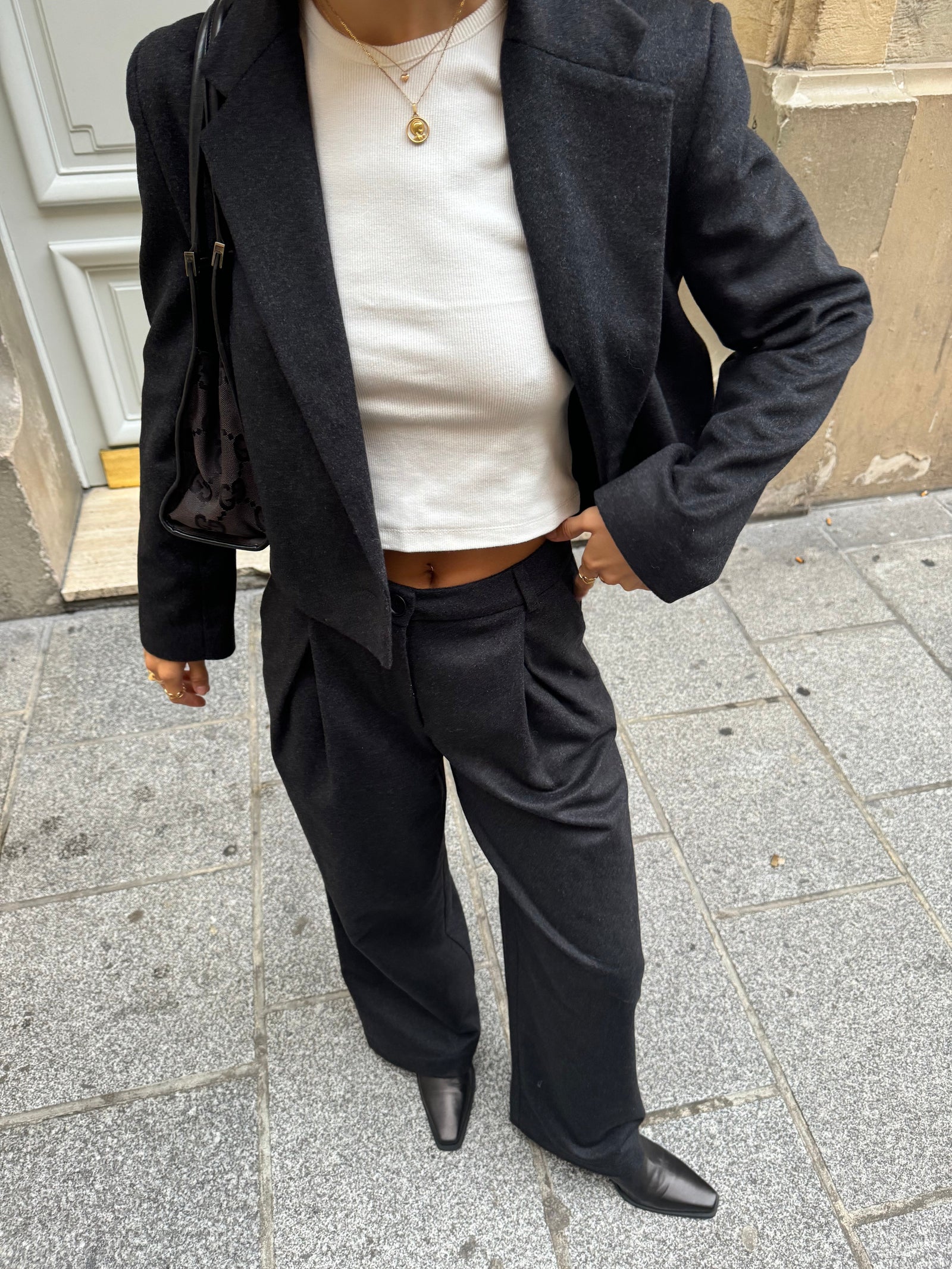 PANTALON EN LAINE ELLIS