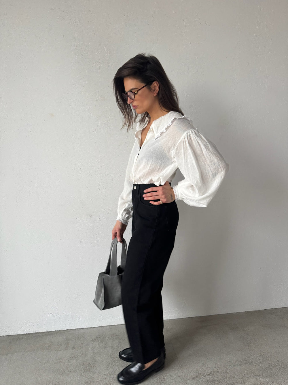 CHEMISE FABIA BLANCHE