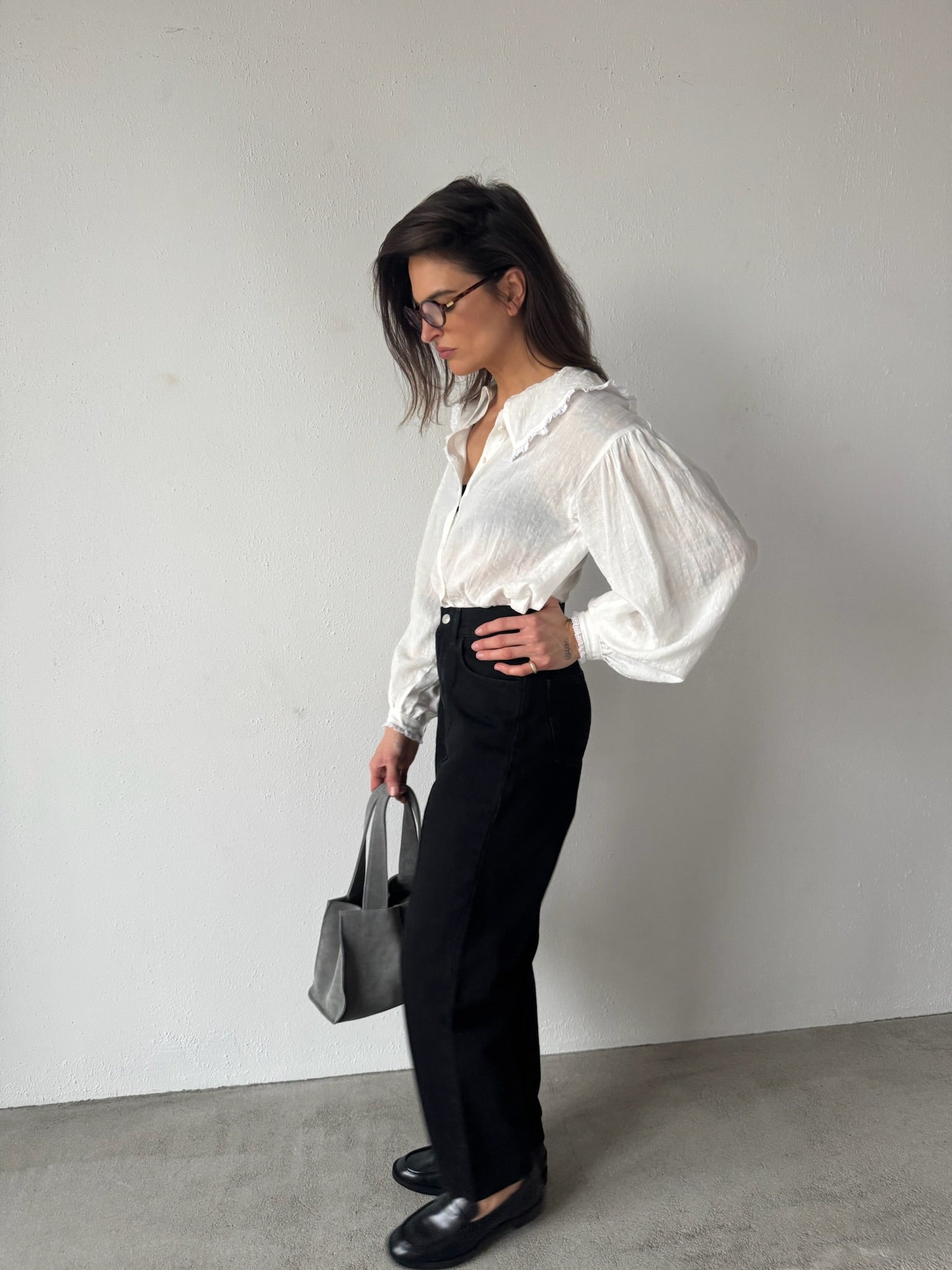 CHEMISE FABIA BLANCHE