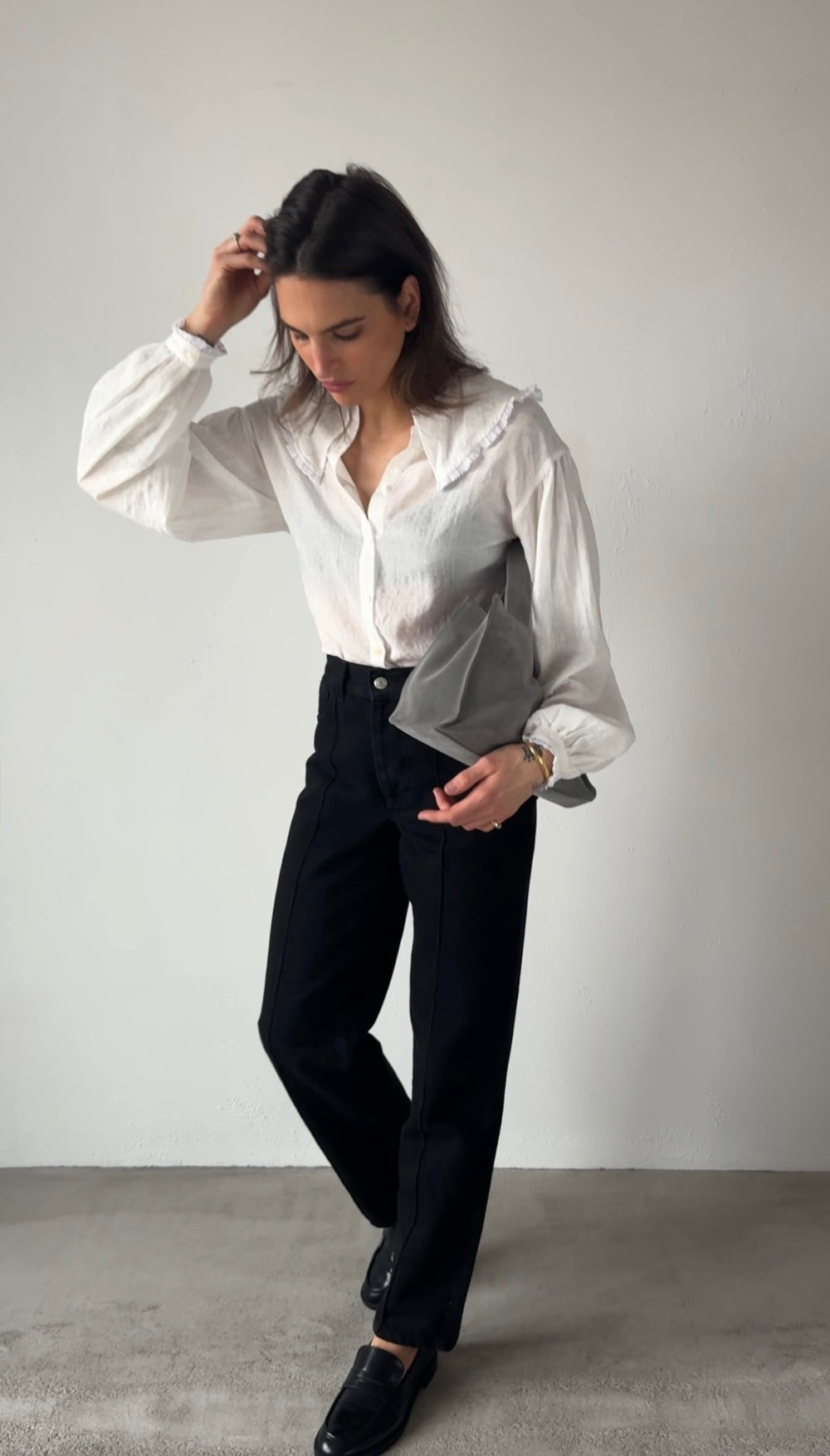 CHEMISE FABIA BLANCHE