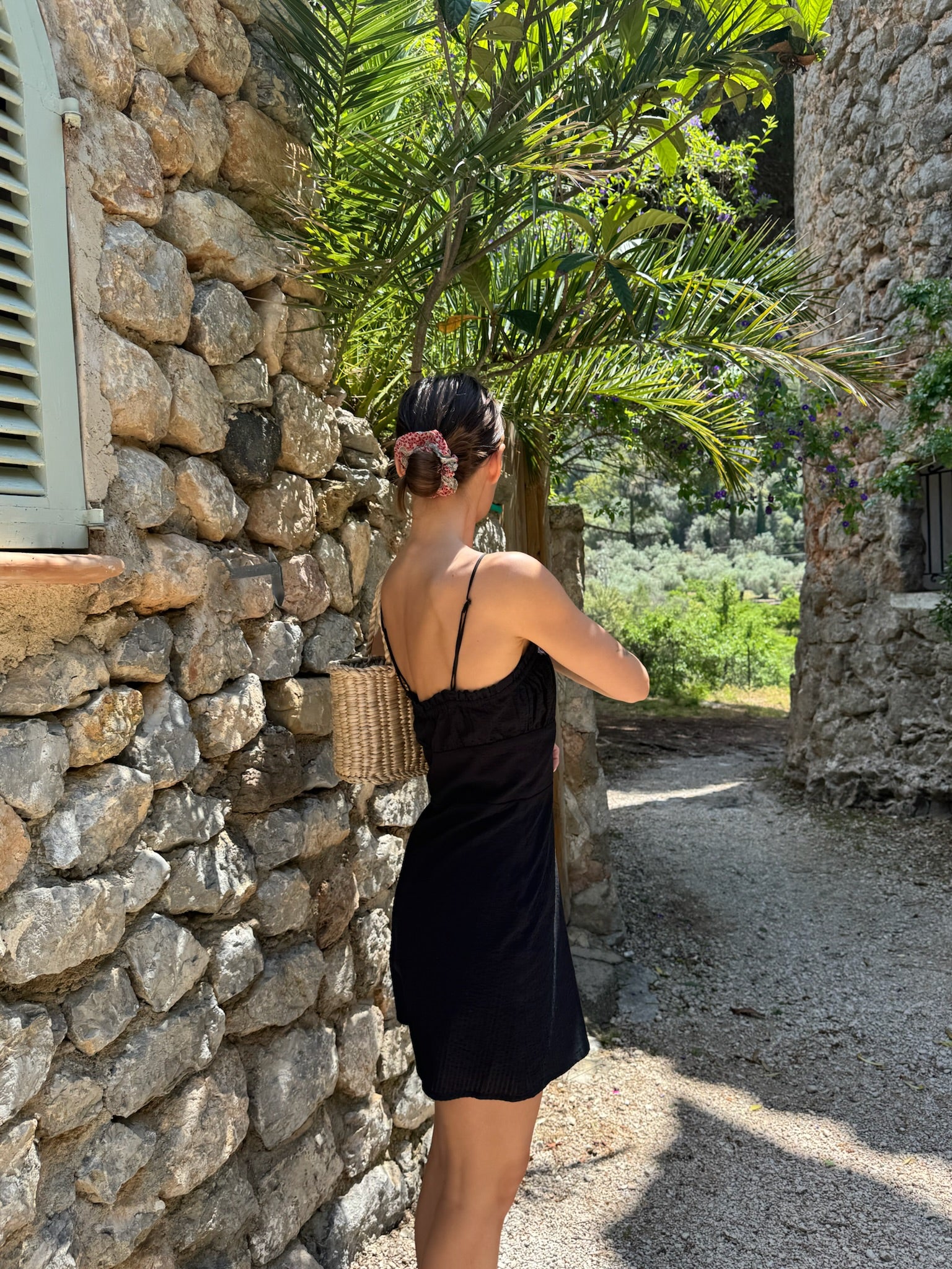 CAPRI KLEID SCHWARZ