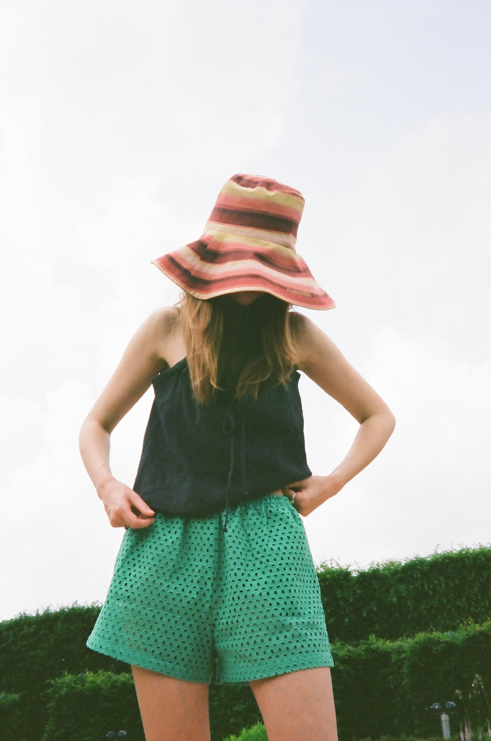 PEARL SHORTS GRÜN