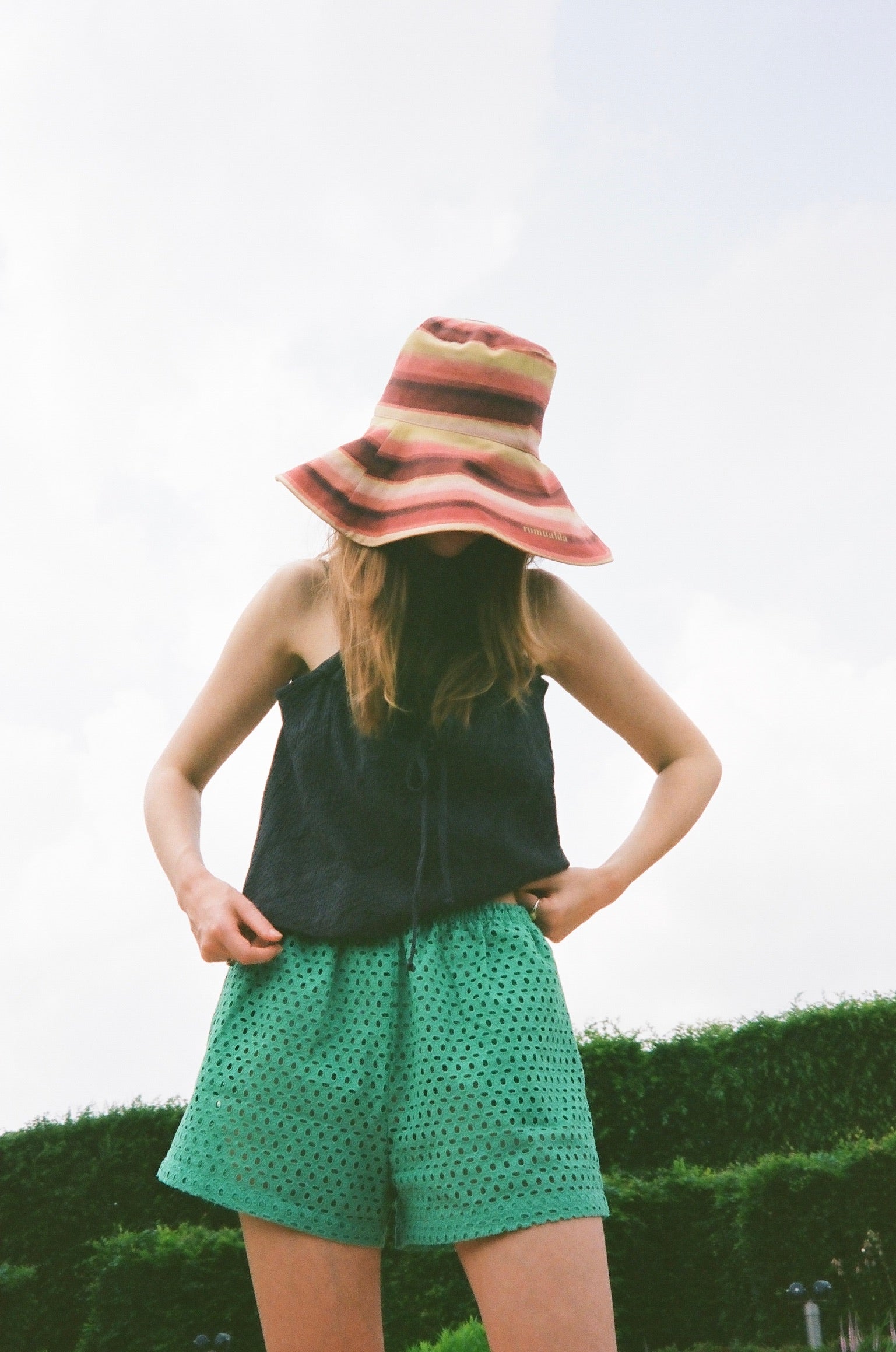 PEARL SHORTS GRÜN