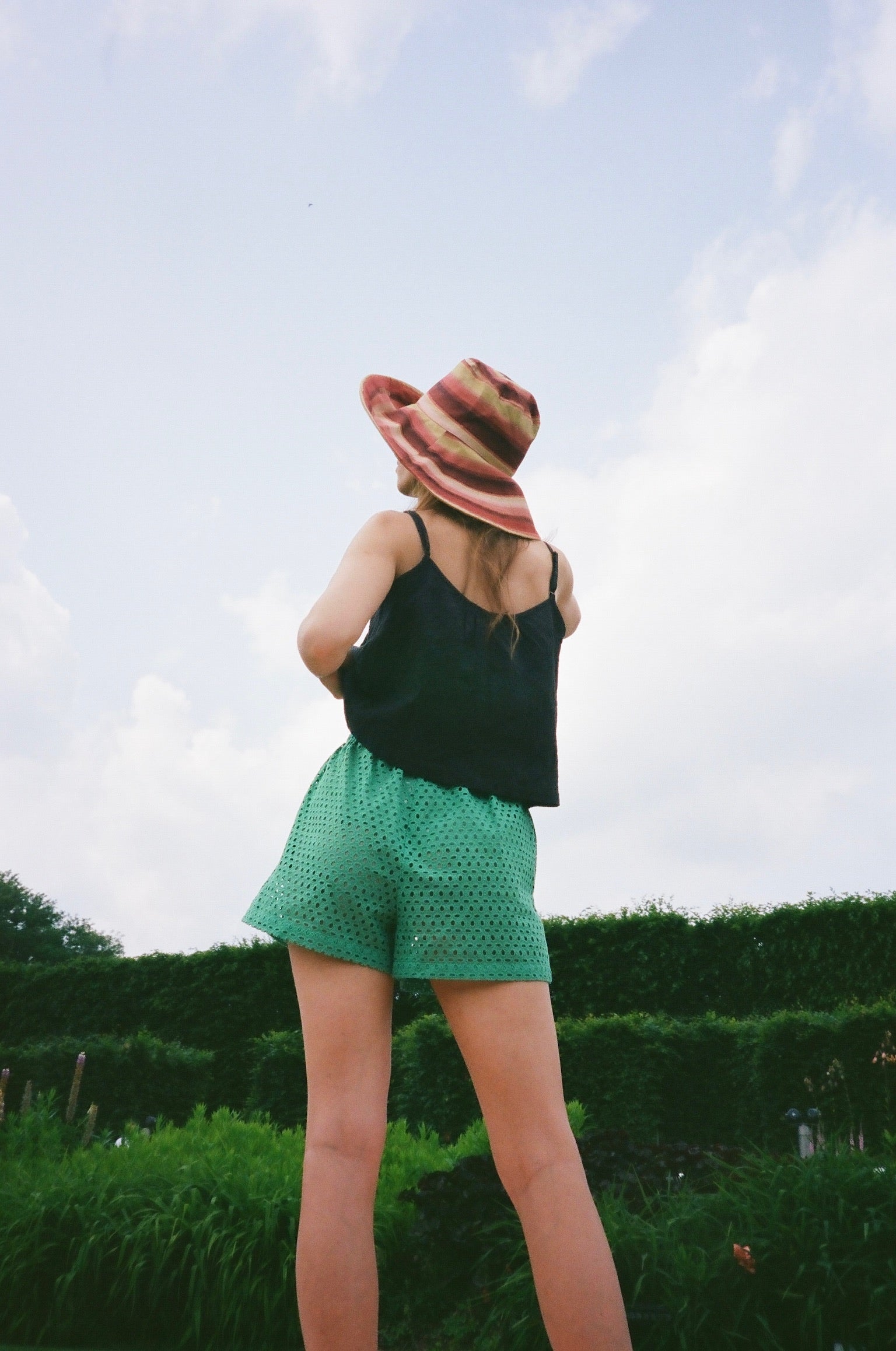 PEARL SHORTS GRÜN