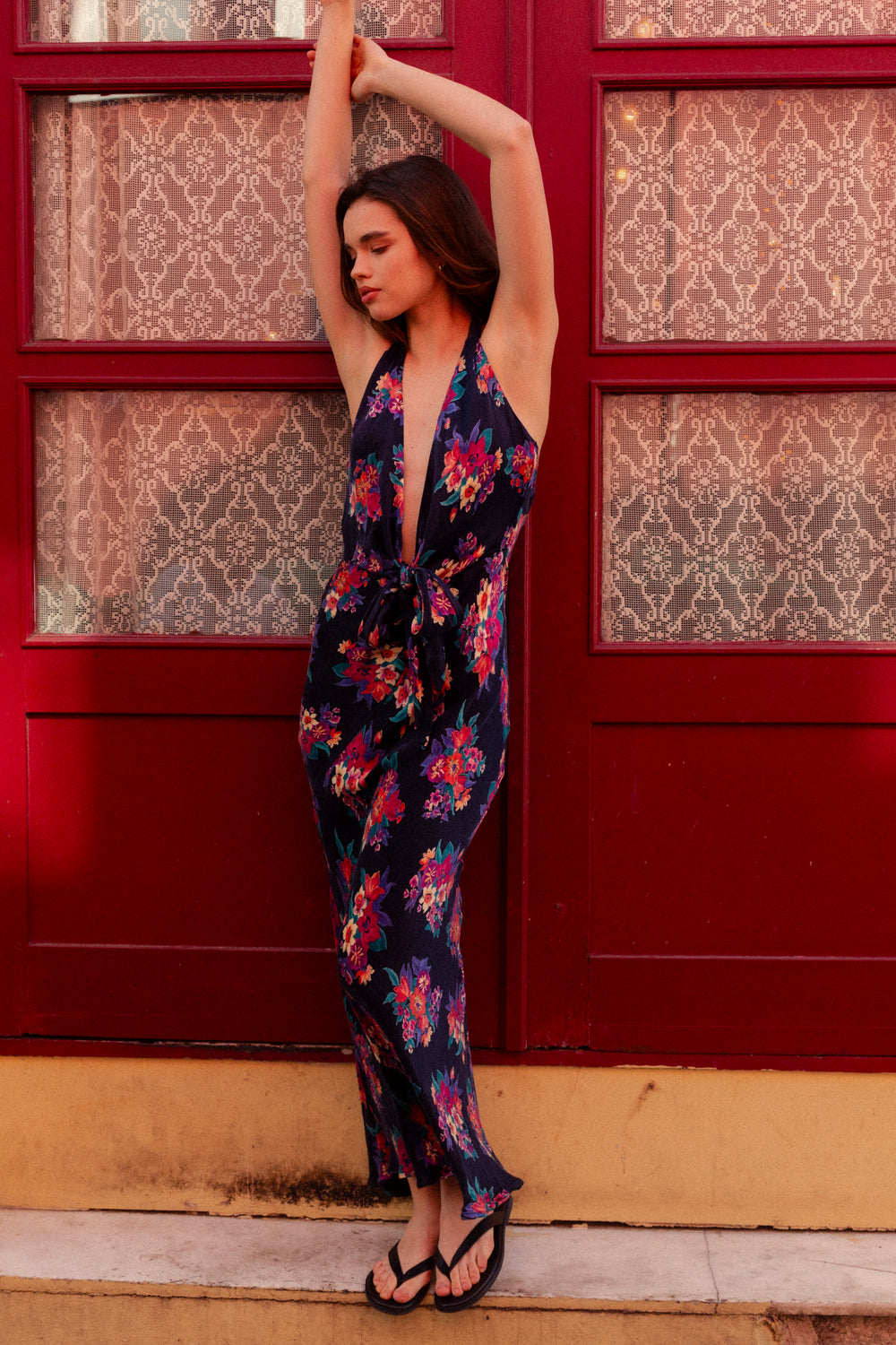 SUKIENKA MAXI LOU ROSALIE PRINT