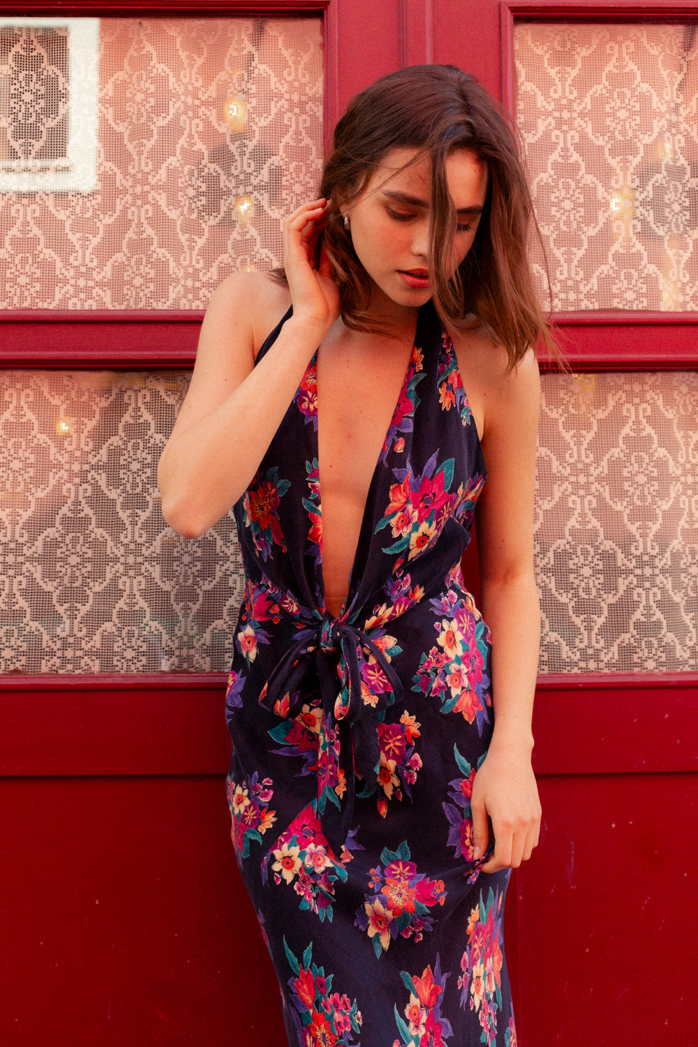 SUKIENKA MAXI LOU ROSALIE PRINT