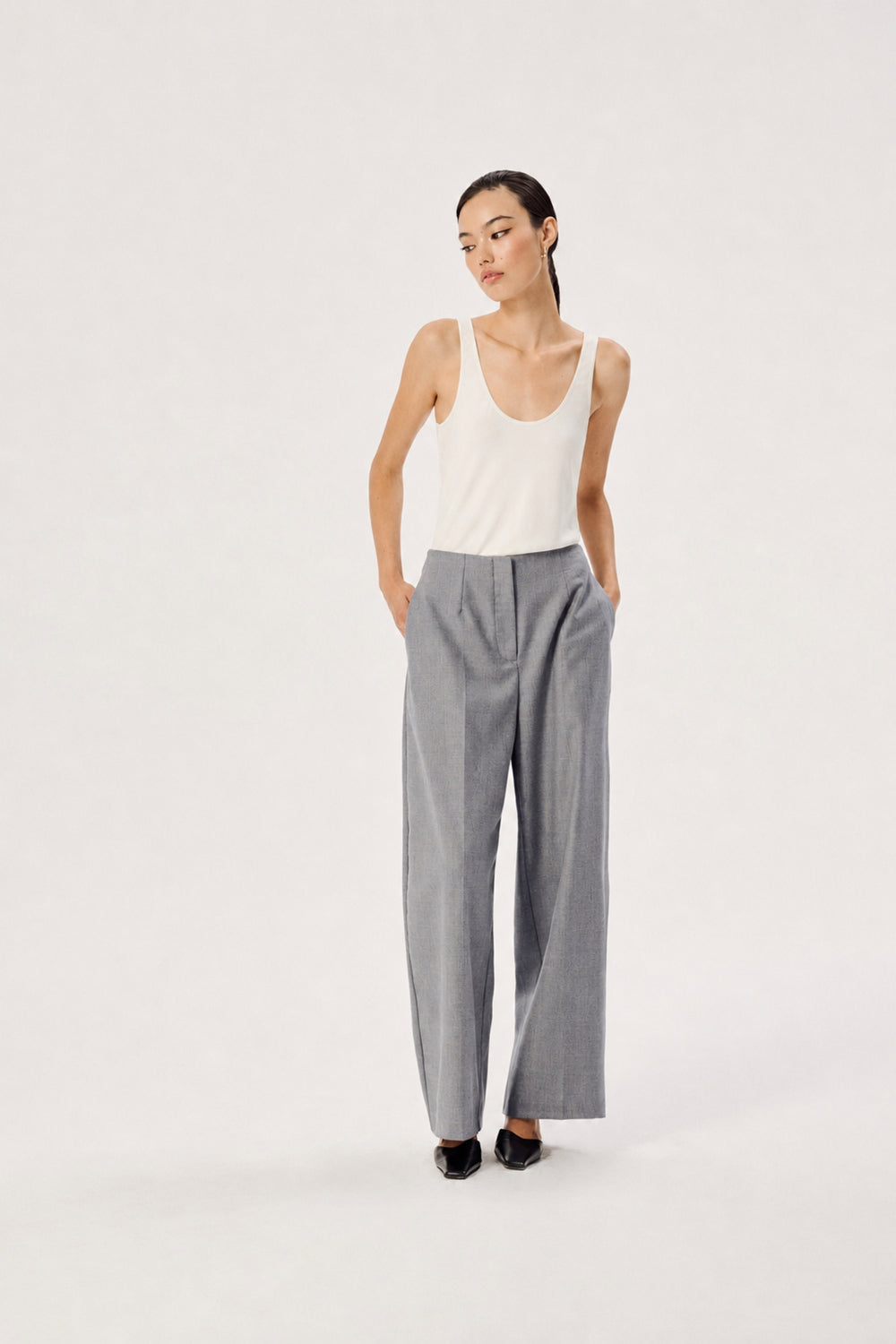CURTIS WOOLEN PANTS
