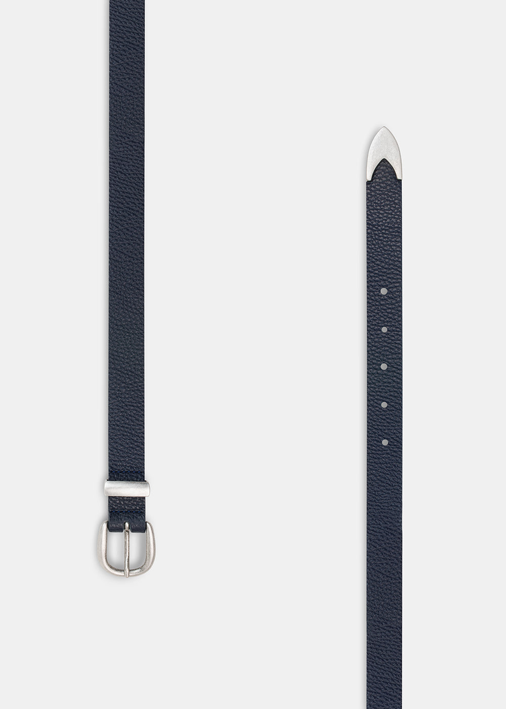 PASEK SKÓRZANY CINTO NAVY