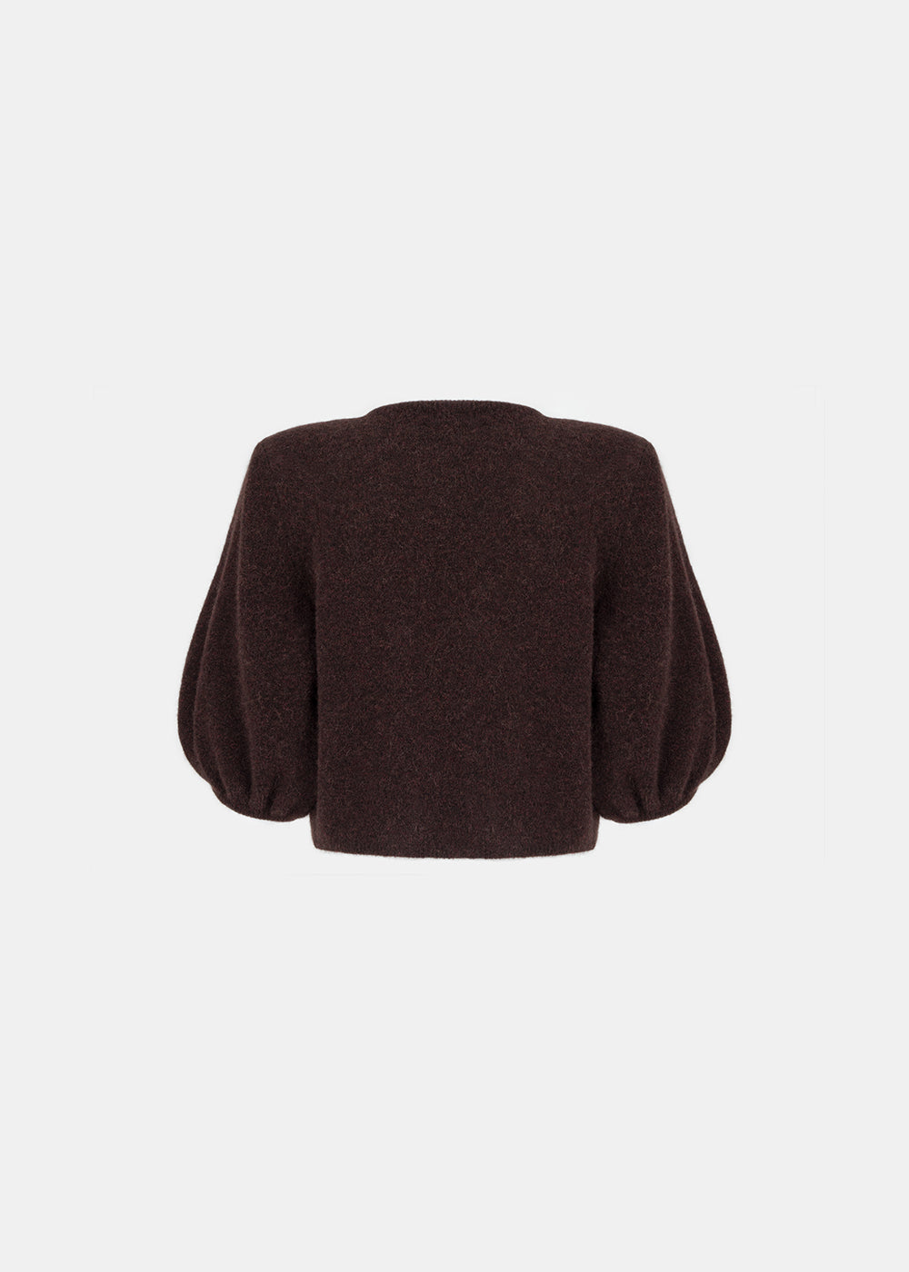 BRANDO WOLLCARDIGAN BRAUN