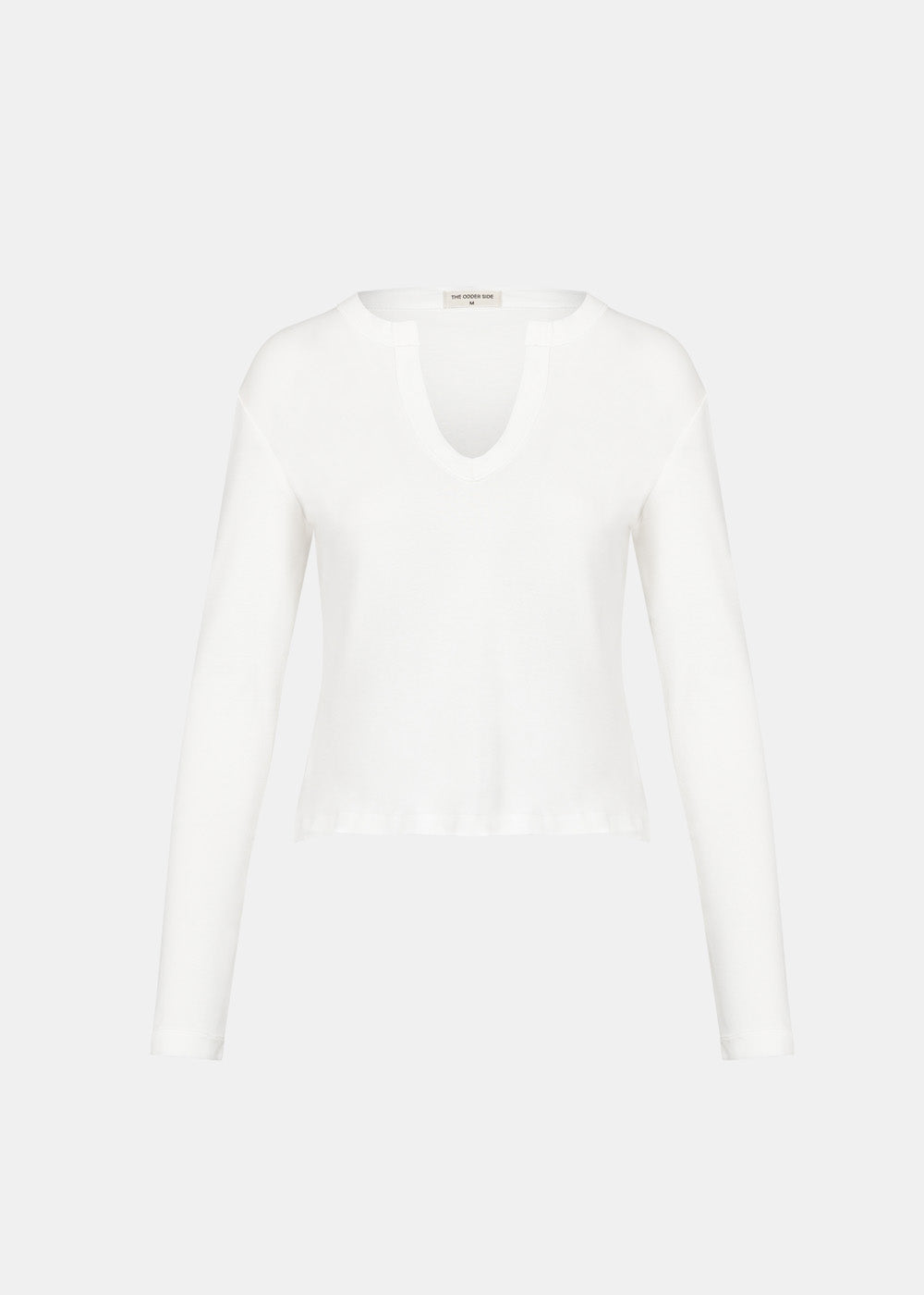 NICK LANGARM SHIRT WEISS