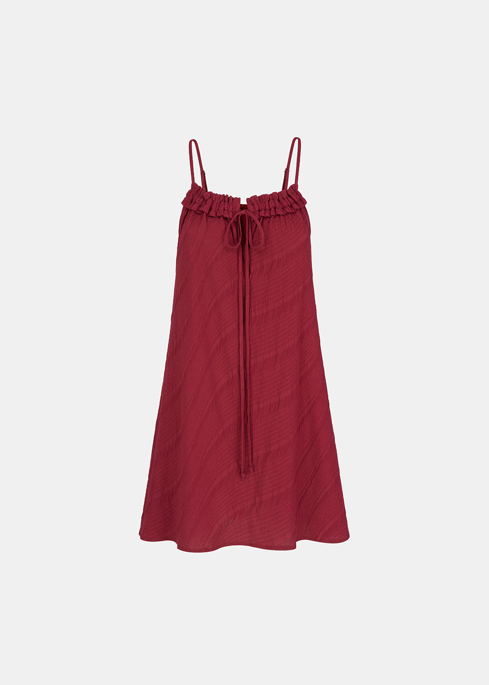 SOY DRESS BURGUNDY